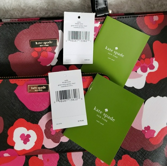 NWT Kate Spade wonderfloral set - Picture 4 of 4